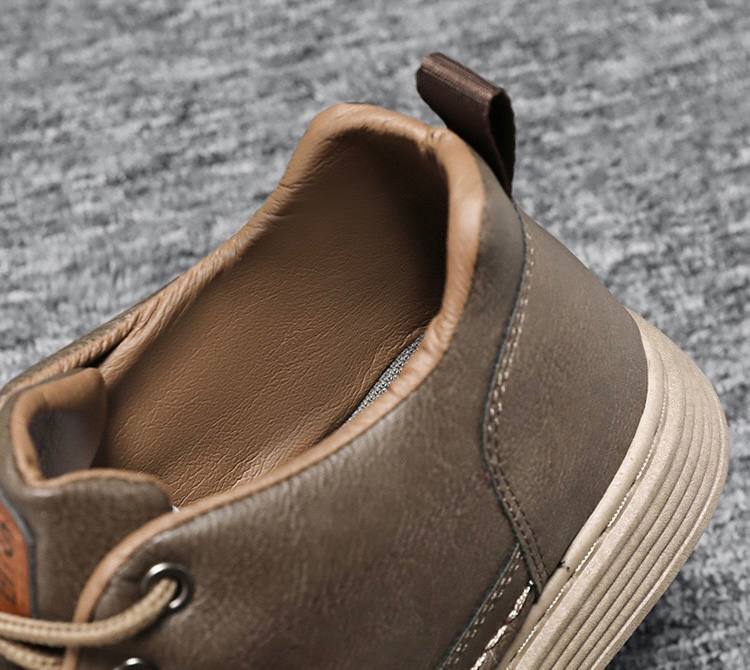 Men's Brown Casual Leather Shoes