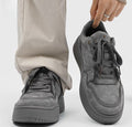 SUEDE Lowtop Platform Sneakers