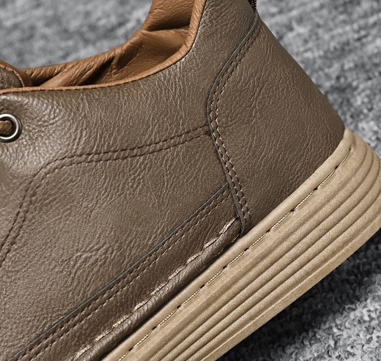 Men's Brown Casual Leather Shoes