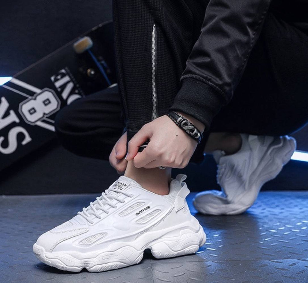 Flesh White Sneakers