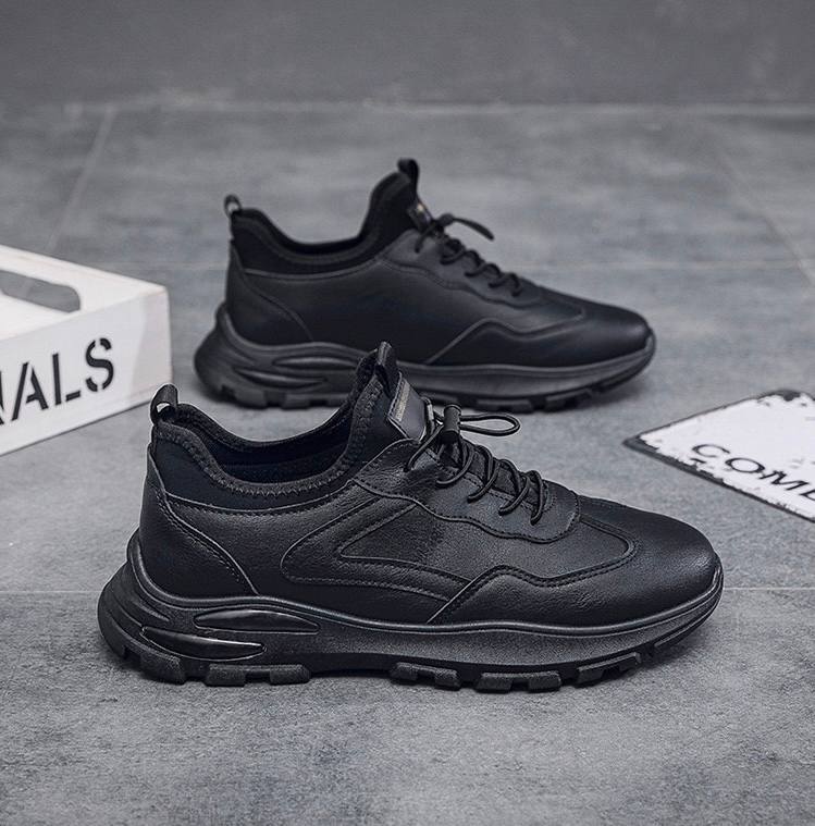 Virtus Wear Bolt Black Sneakers