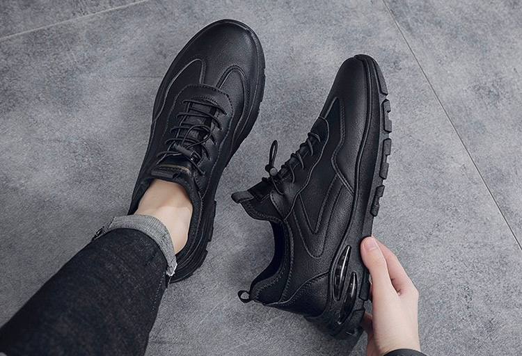 Virtus Wear Bolt Black Sneakers