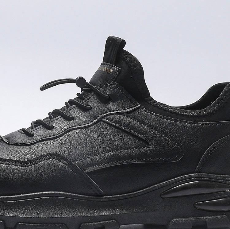 Virtus Wear Bolt Black Sneakers