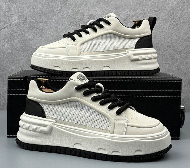 CABUNCCI Leisure Sneakers Black