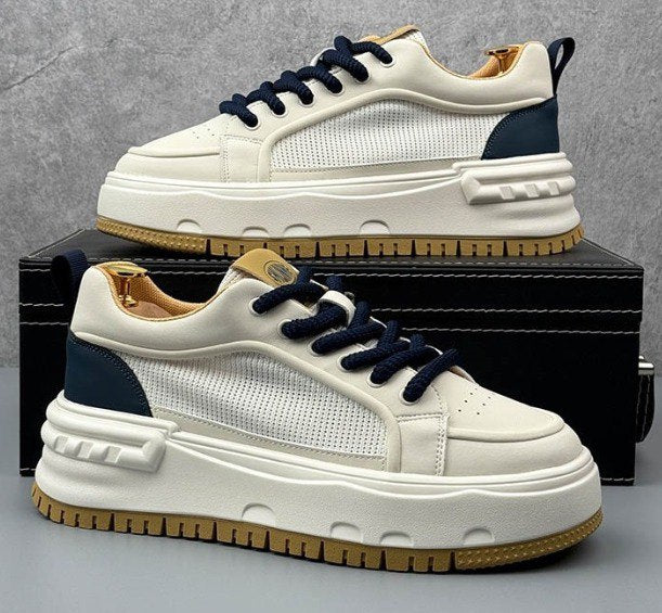 CABUNCCI Leisure Sneakers Beige