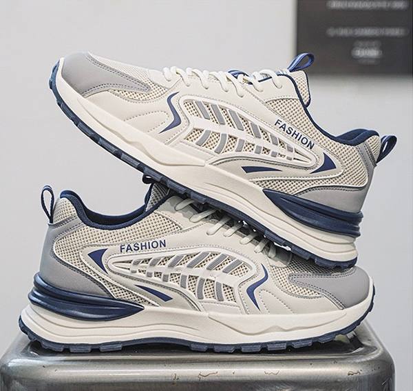 RENBEN Mens Shoes Blue