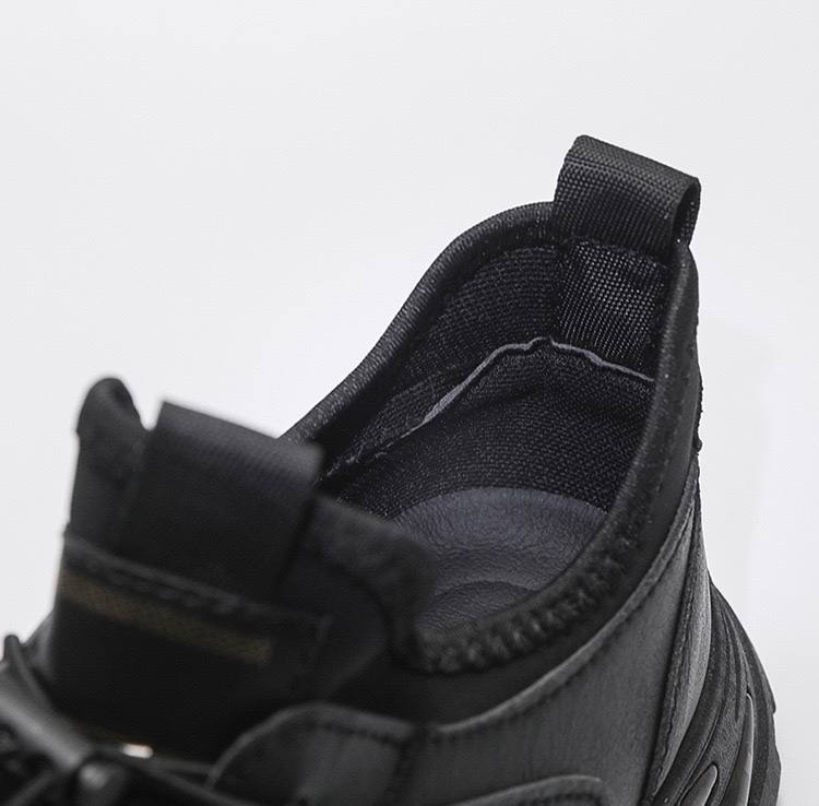 Virtus Wear Bolt Black Sneakers