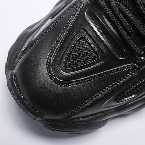Black Chunky Men's Sneakers