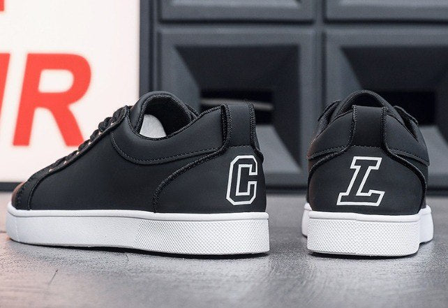 Men's Casual Sneakers Iconic Black-White