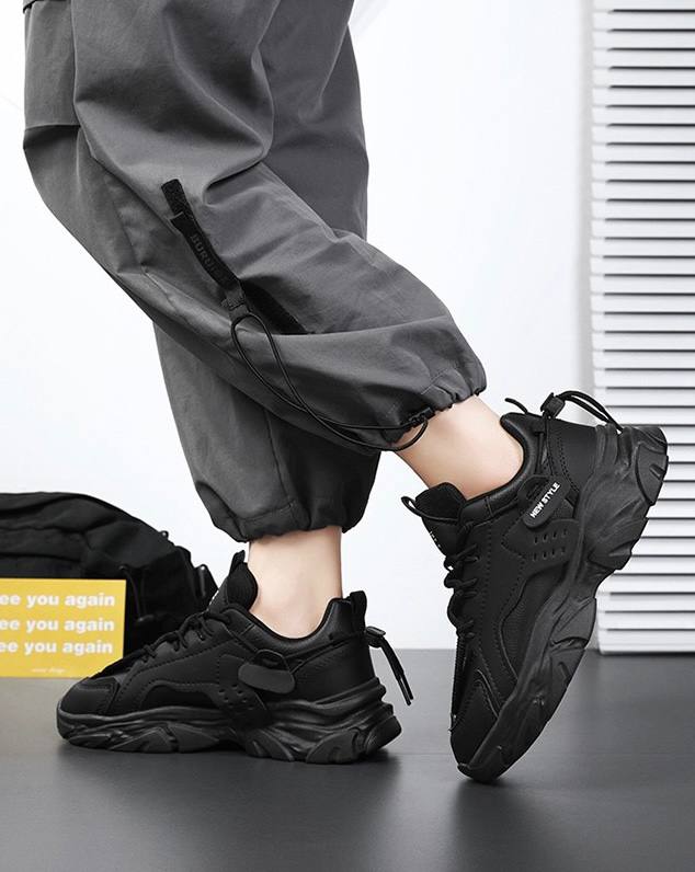 Mens Black Trainers