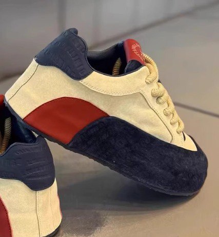 Luxury Men Casual Fashion Sports Shoes Blue & Red