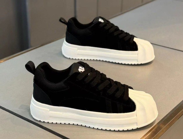 Unisex Black Suede Shell