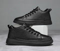 Men's Black Casual Leather Shoes
