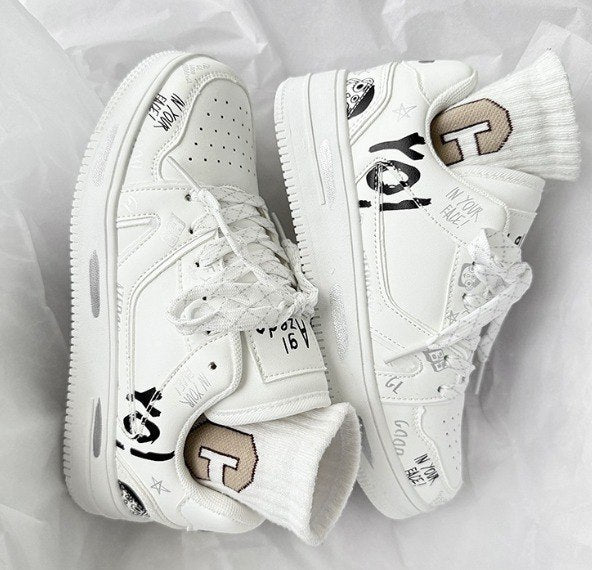 Unisex White Sneakers