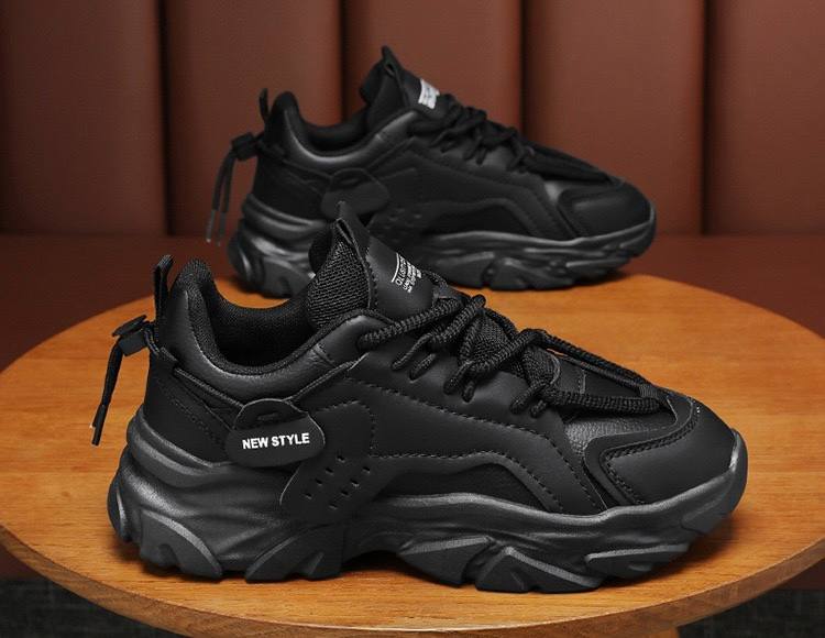 Mens Black Trainers