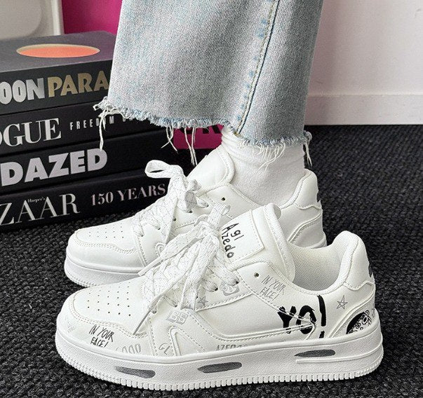 Unisex White Sneakers