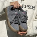 Unisex Upland Suede Bungee Cord/Dark Grey