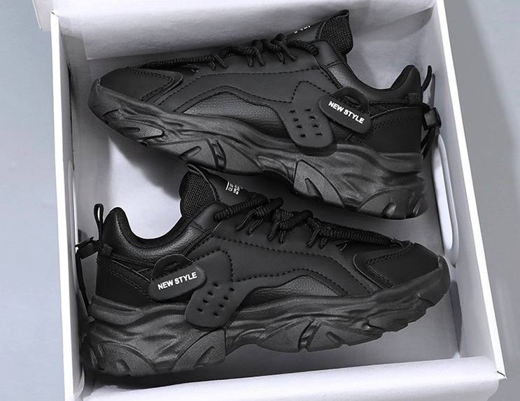 Mens Black Trainers