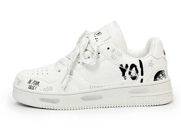 Unisex White Sneakers