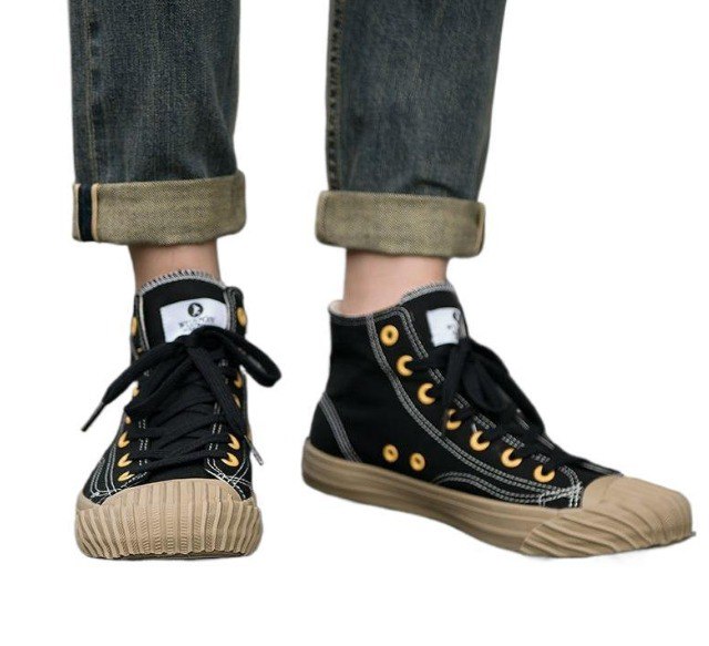 Japanese Okayama Canvas Shoes Black