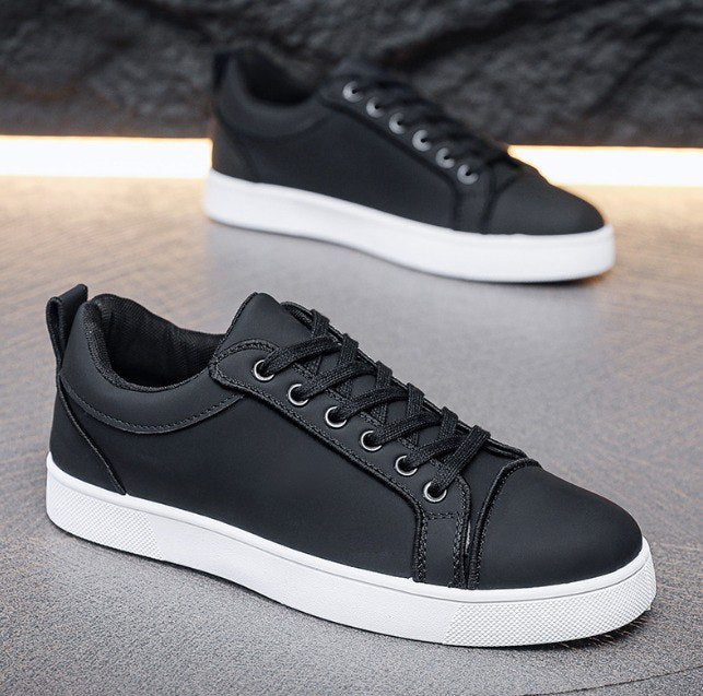 Men's Casual Sneakers Iconic Black-White