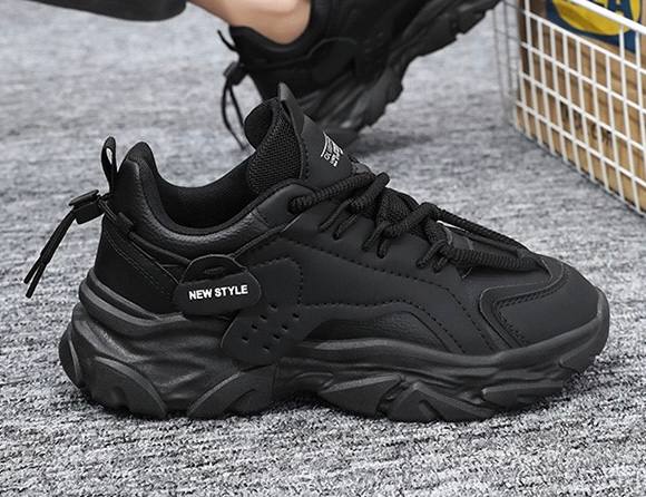 Mens Black Trainers