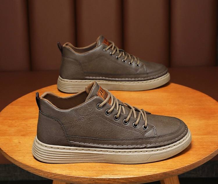 Men's Brown Casual Leather Shoes