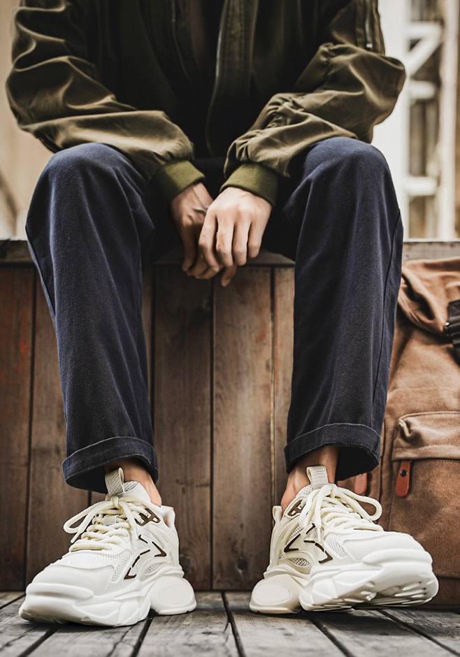 M1001 Men's Breathable Mesh Casual