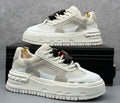 Mens platform Sneakers White