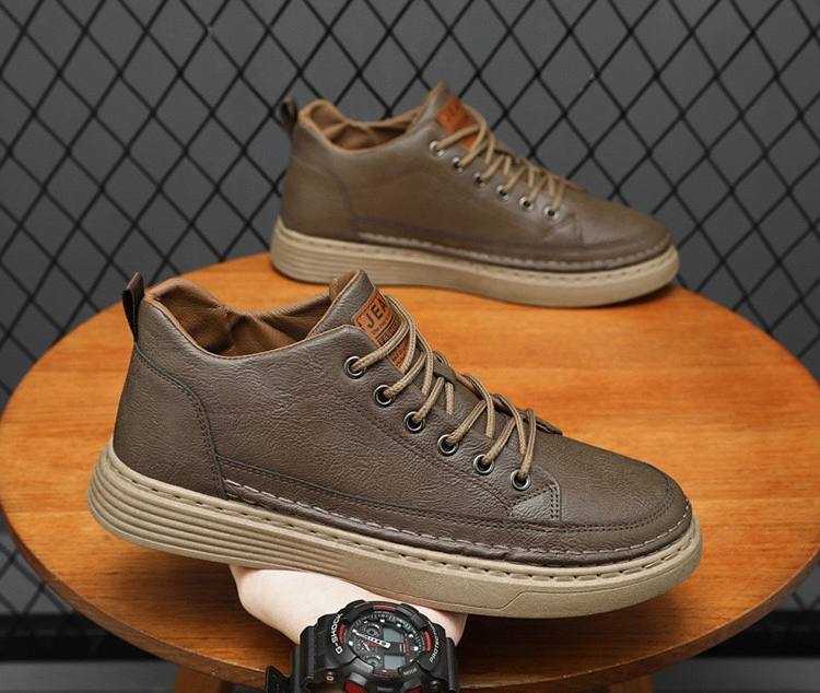Men's Brown Casual Leather Shoes